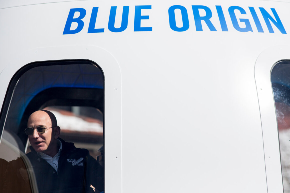 Jeff Bezos Will Fly Aboard Blue Origin’s First Human Trip to Space