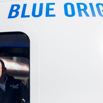 Jeff Bezos Will Fly Aboard Blue Origin’s First Human Trip to Space