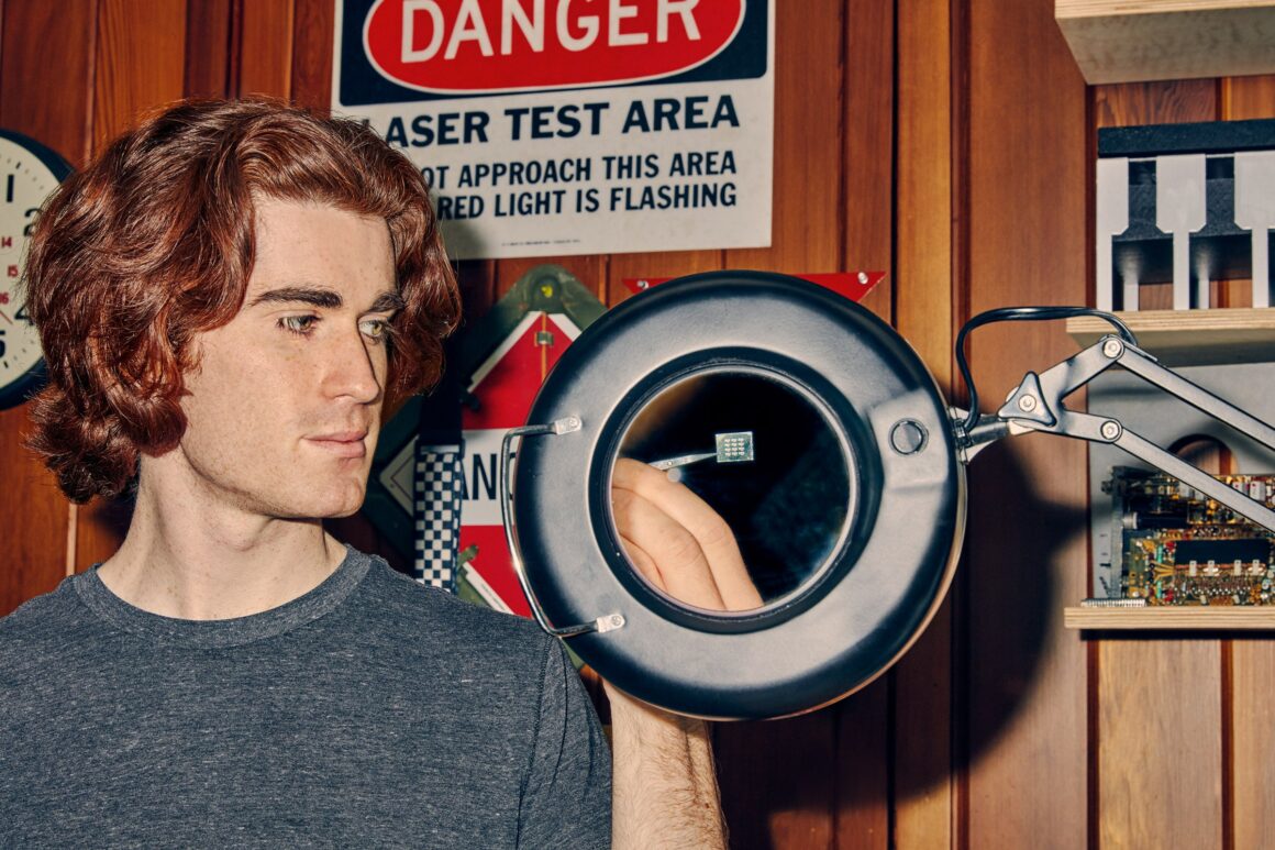 This 22-year-old builds chips in his parents’ garage