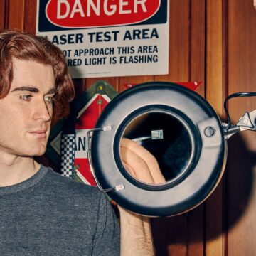 This 22-year-old builds chips in his parents’ garage