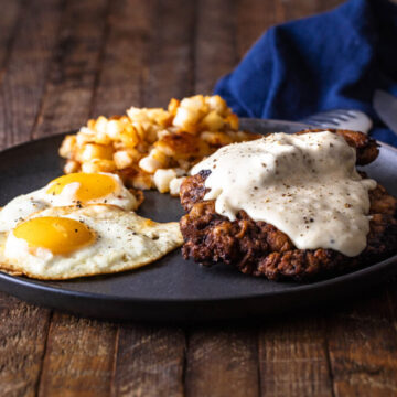 Country Fried Steak and Eggs Country Fried Steak and Eggs
