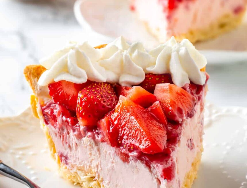 Strawberry Cream Pie