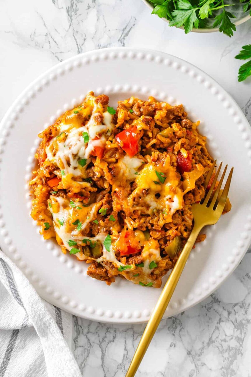 Stuffed Pepper Casserole