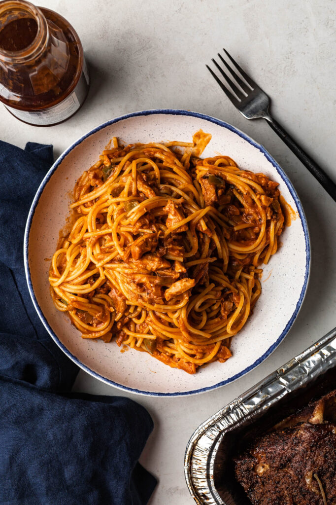 BBQ Spaghetti BBQ Spaghetti