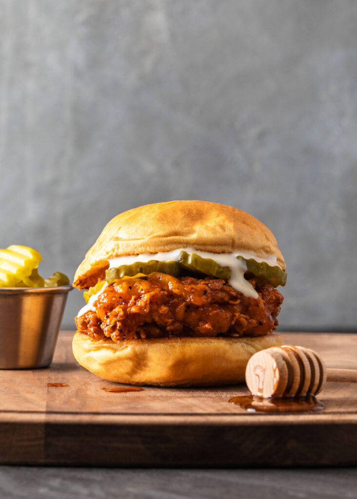 Hot Honey Chicken Sandwich Hot Honey Chicken Sandwich