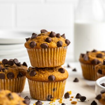 Pumpkin Chocolate Chip Muffins Pumpkin Chocolate Chip Muffins