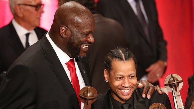 Reebok is looking to pump some life into its brand with Shaq and Allen Iverson Reebok is looking to pump some life into its brand with Shaq and Allen Iverson