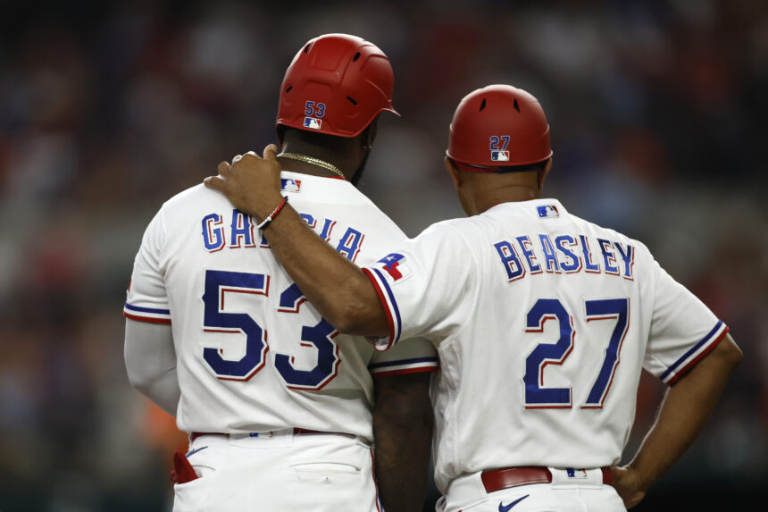 Texas Rangers third-base coach Tony Beasley excited about his first World Series Texas Rangers third-base coach Tony Beasley excited about his first World Series