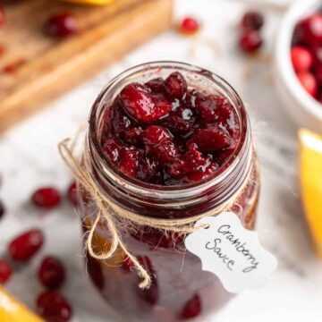 Cranberry Orange Sauce Cranberry Orange Sauce