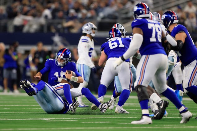 The Giants are lucky they can’t be demoted to a lower level like the XFL or USFL The Giants are lucky they can’t be demoted to a lower level like the XFL or USFL