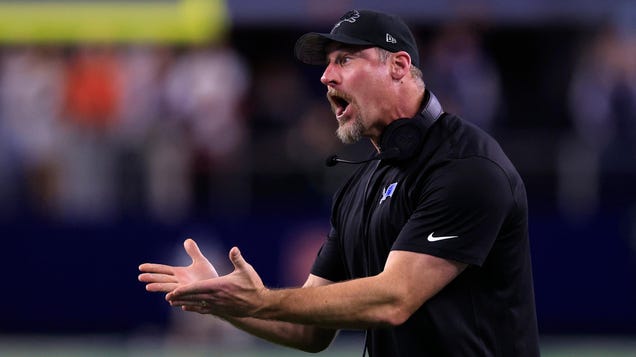 I love it when Dan Campbell gets that crazy look in his eyes I love it when Dan Campbell gets that crazy look in his eyes