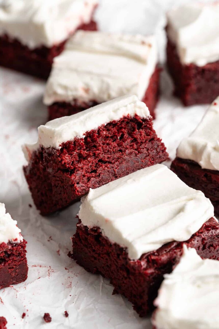 Red Velvet Brownies Red Velvet Brownies