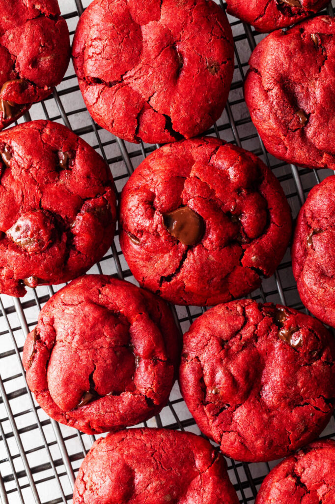 Red Velvet Cake Mix Cookies Red Velvet Cake Mix Cookies