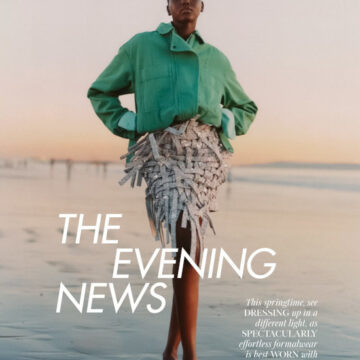 Editorials. Adut Akech. British Vogue. Images by Campbell Addy.