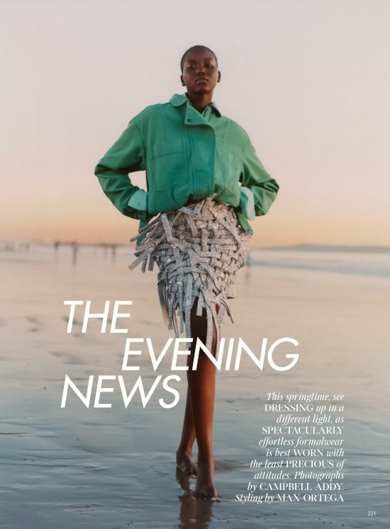 Editorials. Adut Akech. British Vogue. Images by Campbell Addy. Editorials. Adut Akech. British Vogue. Images by Campbell Addy.