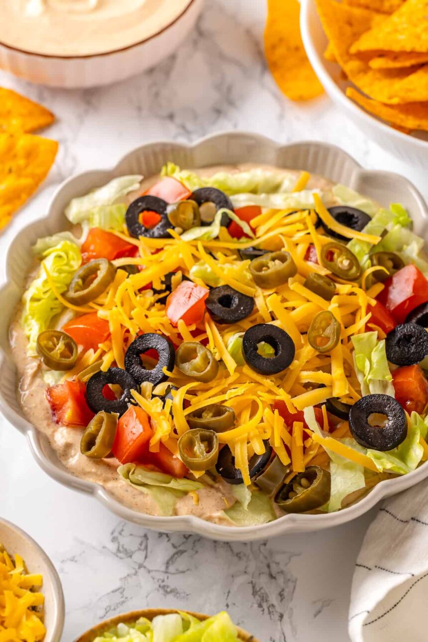 Taco Dip Recipe Taco Dip Recipe