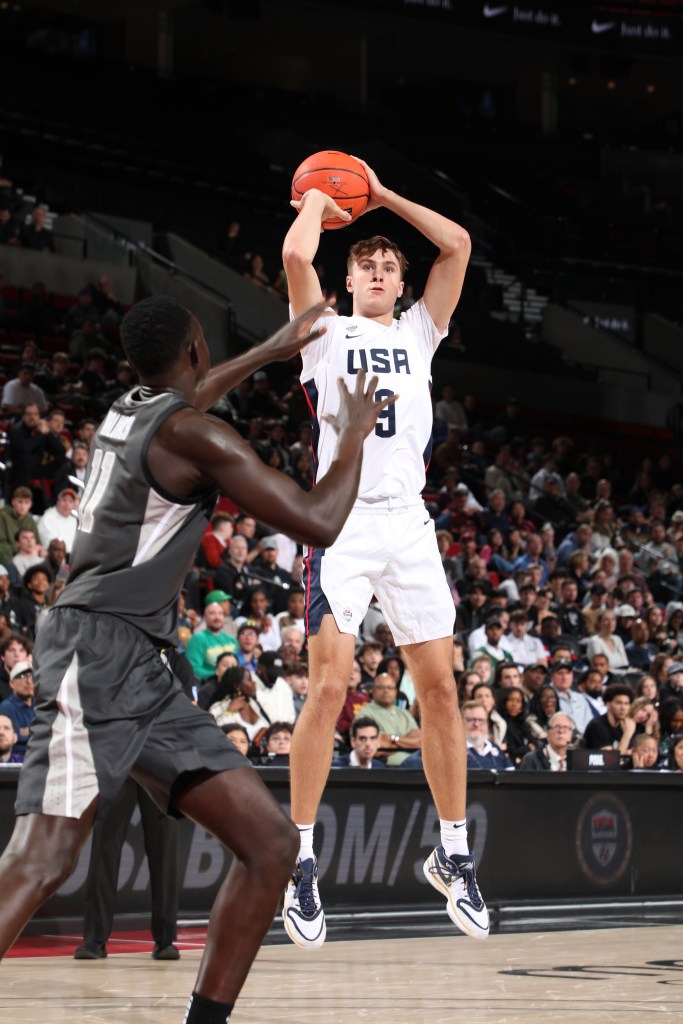 Future Duke teammates Cooper Flagg, Khaman Maluach finally meet at Nike Hoop Summit Future Duke teammates Cooper Flagg, Khaman Maluach finally meet at Nike Hoop Summit