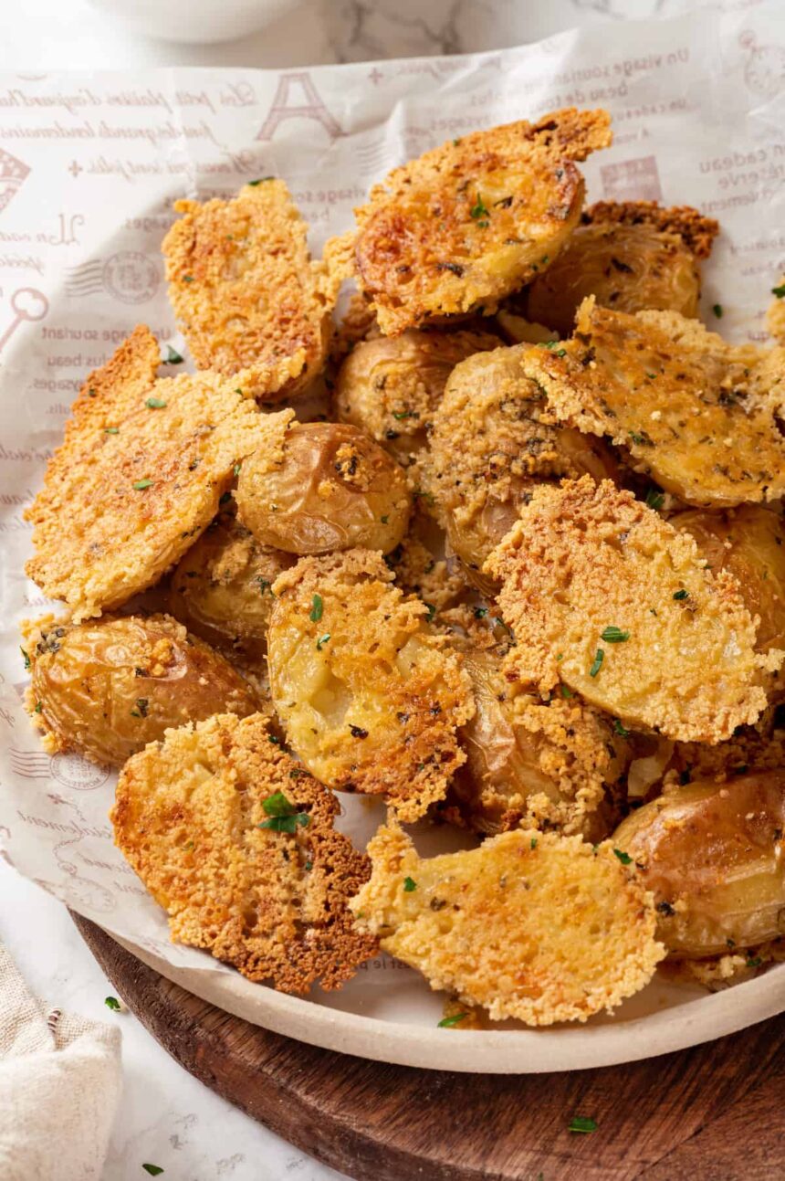 Parmesan Crusted Potatoes Parmesan Crusted Potatoes