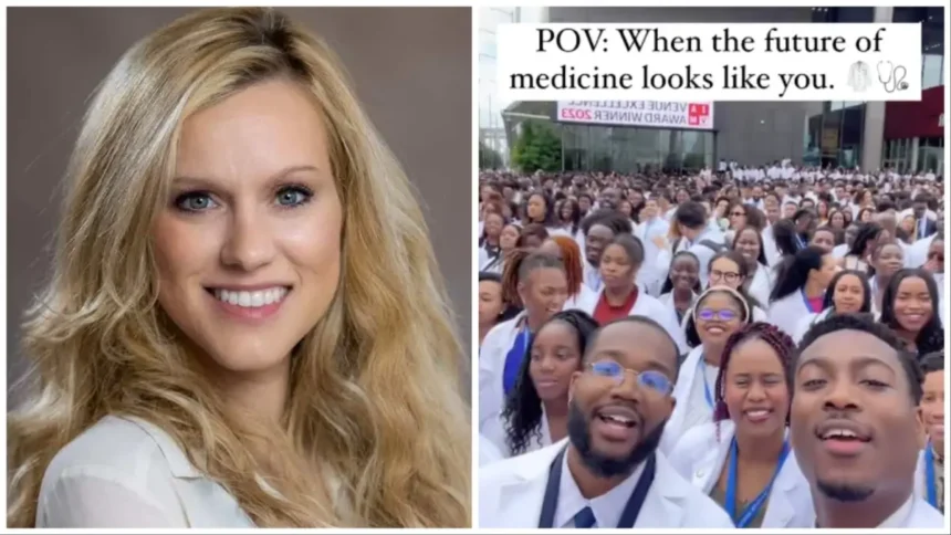 ‘Shame On You’: Far-Right Activist Accused of Racism After Posting Video of Black Medical School Students and Claiming They’re Destined for ‘Malpractice Bailouts’ ‘Shame On You’: Far-Right Activist Accused of Racism After Posting Video of Black Medical School Students and Claiming They’re Destined for ‘Malpractice Bailouts’