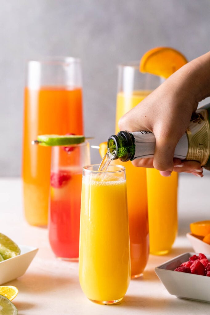 Mimosa Bar Recipes + The Best Champagne for Mimosas Mimosa Bar Recipes + The Best Champagne for Mimosas