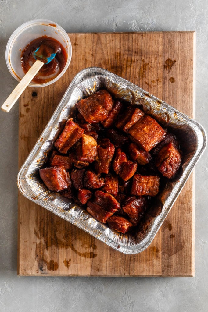 Smoked Pork Belly Burnt Ends Recipe Smoked Pork Belly Burnt Ends Recipe