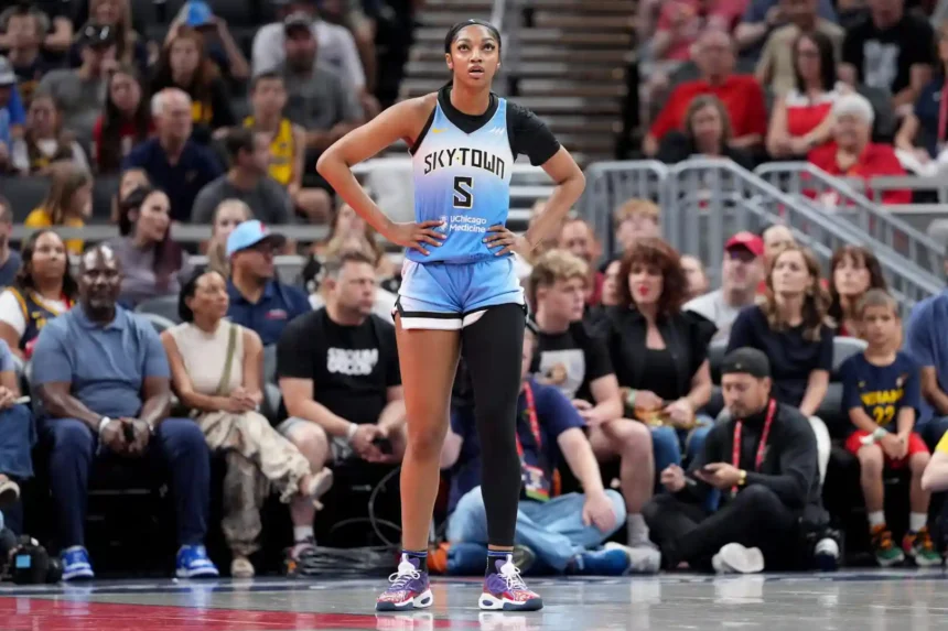 Angel Reese makes WNBA double-double history Angel Reese makes WNBA double-double history