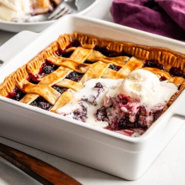 Southern Blackberry Cobbler