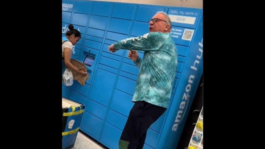 ‘I’m Taking a Video of This!’: Male ‘Karen’ Threatens to Report Amazon Worker After Catching Her ‘Wasting Time’ While ‘Multitasking’ Instead of Putting Packages In Lockers ‘I’m Taking a Video of This!’: Male ‘Karen’ Threatens to Report Amazon Worker After Catching Her ‘Wasting Time’ While ‘Multitasking’ Instead of Putting Packages In Lockers