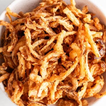 Onion Straws (Fried, Crispy Onion Strings)