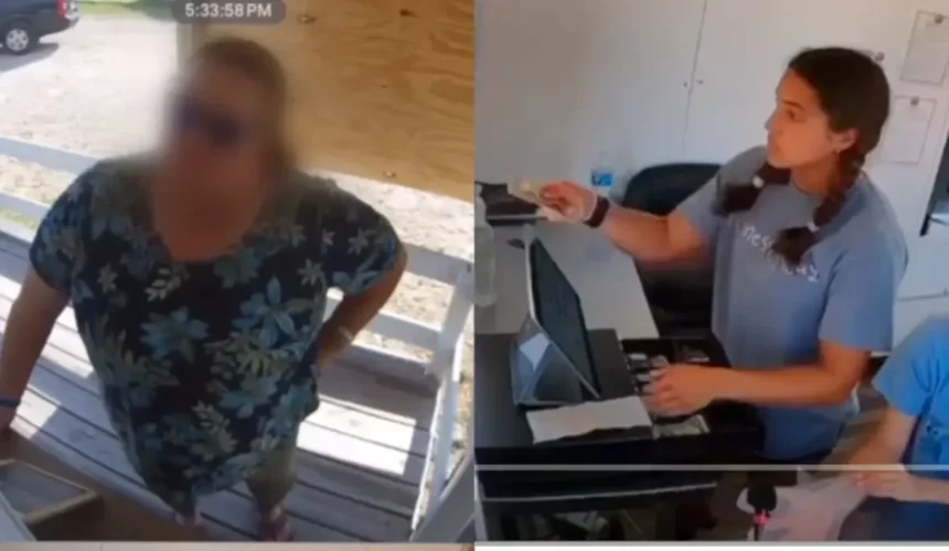 ‘We Don’t Need Your Business!’: Teen Worker Banishes Potty-mouth ‘Karen’ Who Threw Tantrum After Demanding $6 Refund for Snow Cone, Viral Video Show