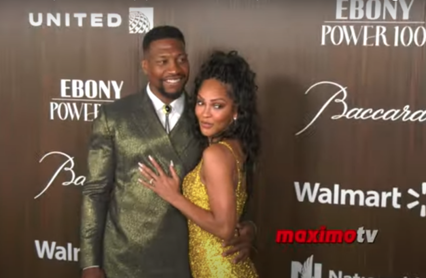 Jonathan Majors puts a ring on it; he and Meagan Good are getting married