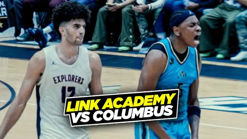 Cameron Boozer & A’mare Bynum CLASH | Columbus vs Link Academy @ Jordan Holiday Classic!