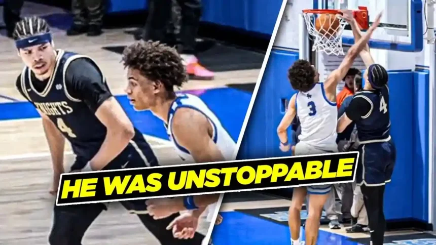 #1 Ranked Player Tyran Stokes Goes NUTS In CIF Open Division Playoffs!
