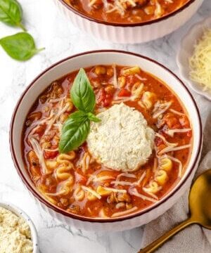 Lasagna Soup