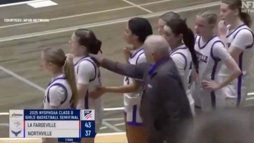 ‘Who You Think You Disrespecting In Front of Me?’: Girls High School Coach Fired After Grabbing Player’s Hair In Heated Postgame Outburst As Internet Praises Teammate Who Defends Her ‘Who You Think You Disrespecting In Front of Me?’: Girls High School Coach Fired After Grabbing Player’s Hair In Heated Postgame Outburst As Internet Praises Teammate Who Defends Her