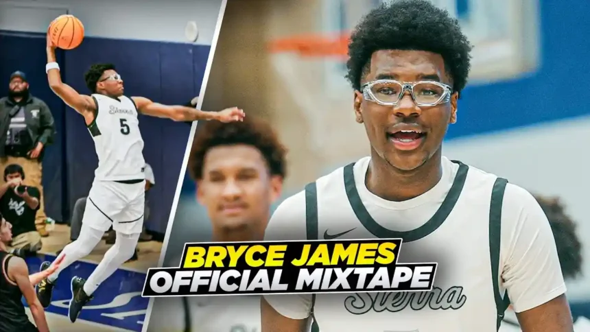 Bryce James OFFICIAL Senior Year Mixtape | Son of LeBron James Is ARIZONA Bound!