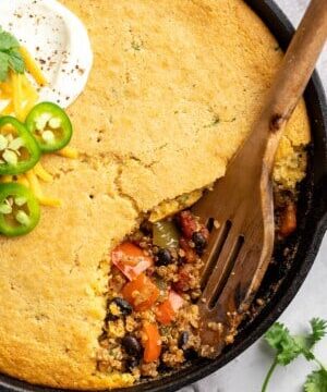 Chili Cornbread Casserole