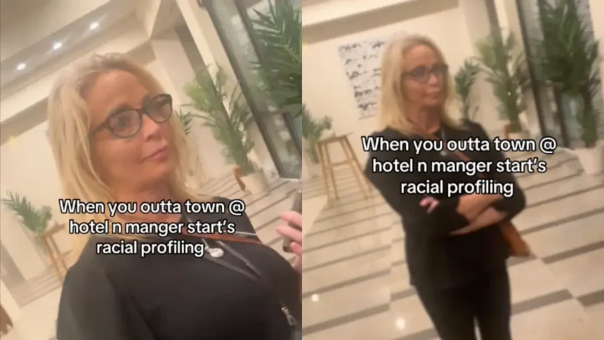 ‘What’s Going On?’: Hotel Staffer Accused of Racial Profiling After Viral Video Shows Her Trying to Force Black Teen from Building Until His Mother Intervenes and Things Take a Turn ‘What’s Going On?’: Hotel Staffer Accused of Racial Profiling After Viral Video Shows Her Trying to Force Black Teen from Building Until His Mother Intervenes and Things Take a Turn