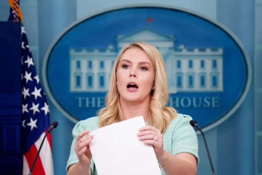 Backlash Erupts as Trump’s Press Secretary Calls ABC Reporter ‘Unhinged’ — But Stays Silent on Trump and Stephen Miller