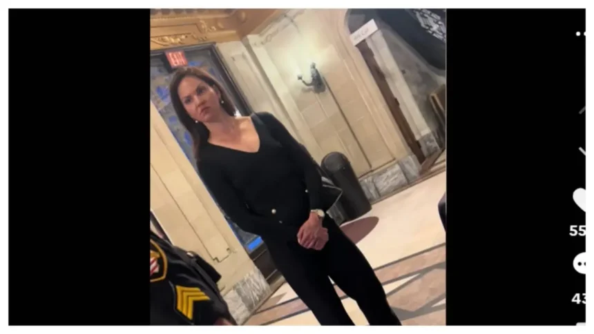 ‘She’s Just Being Ridiculous’: Entitled White Woman Gets Shut Down After Demanding Security Guard Check Man’s Backpack Because He Came to An Event Late and Alone