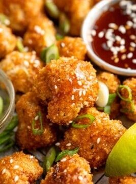 Sweet Sriracha Cauliflower Bites Sweet Sriracha Cauliflower Bites