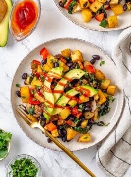 Breakfast Hash With Veggies & Black Beans Breakfast Hash With Veggies & Black Beans