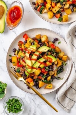 Breakfast Hash With Veggies & Black Beans Breakfast Hash With Veggies & Black Beans