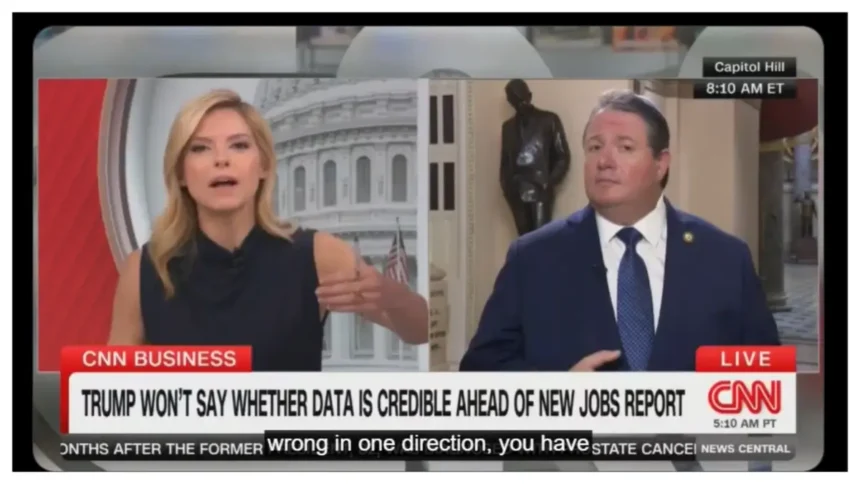 ‘Call It the Trump Effect’: CNN Host Cuts Off GOP Congressman After He Tries to Dismiss ‘Those Pesky Facts’ of Brutal Jobs Report with Bizarre Excuses ‘Call It the Trump Effect’: CNN Host Cuts Off GOP Congressman After He Tries to Dismiss ‘Those Pesky Facts’ of Brutal Jobs Report with Bizarre Excuses