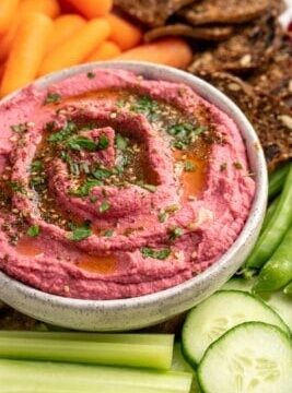 Creamy Beet Hummus Creamy Beet Hummus