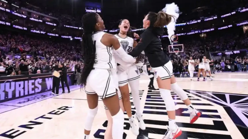 Golden State Valkyries Make Playoff History in Debut Season Golden State Valkyries Make Playoff History in Debut Season
