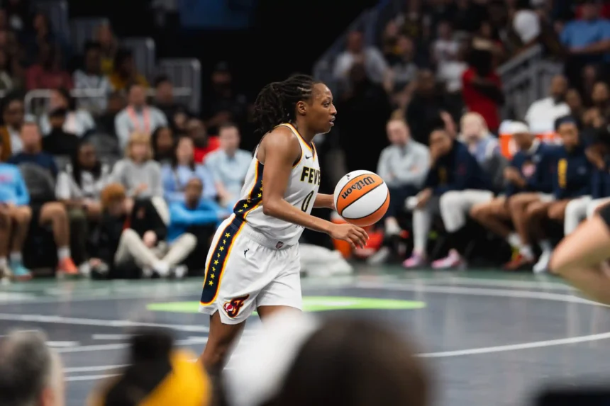 Kelsey Mitchell’s 34 Powers Fever to Semifinal Game 1 Upset Over Aces
