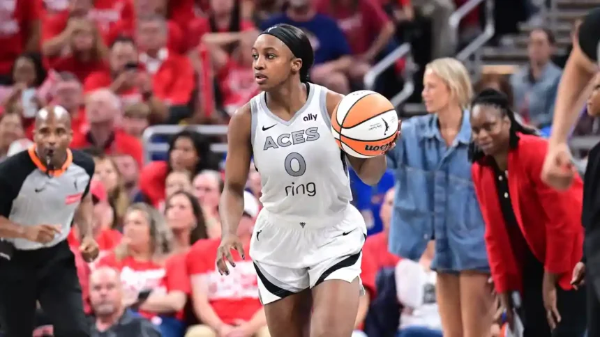Las Vegas Aces Rally vs. Indiana Fever, Eye Trip to Finals
