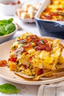 Overnight Breakfast Strata Recipe Overnight Breakfast Strata Recipe