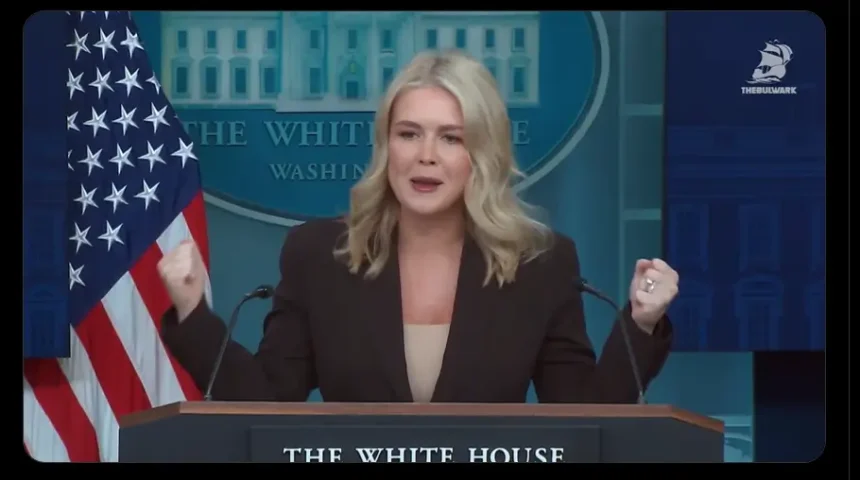 ‘Straight Up BS!’: Karoline Leavitt Slams the Podium Defending Trump’s City Crackdown—And Critics Warn His Power Move Could Blow Up In His Face